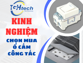 Kinh nghiệm chọn mua ổ cắm, công tắc trong thiết kế căn hộ